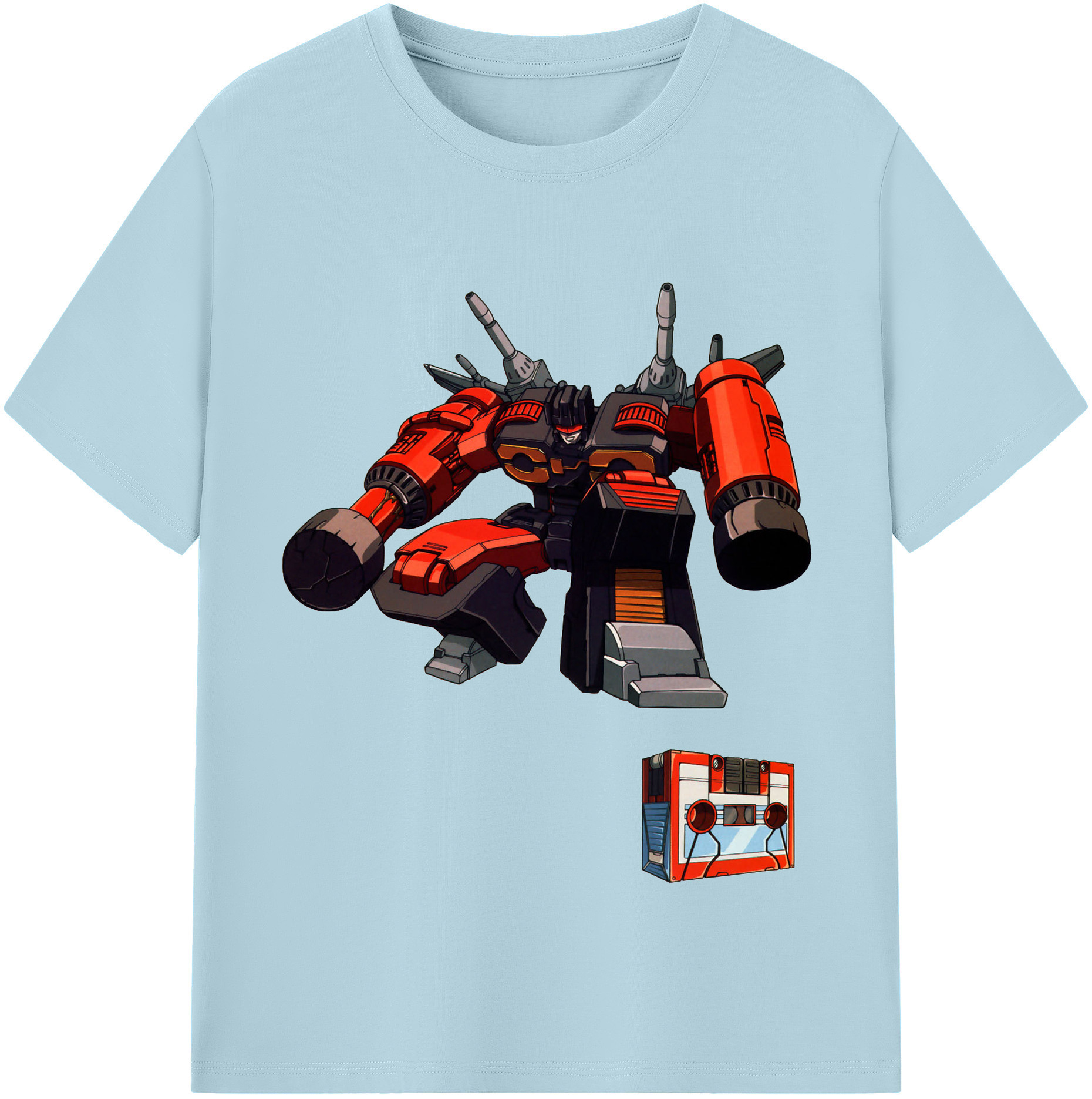 （画像用）  綿100％半袖Tシャツ（フロントプリント）